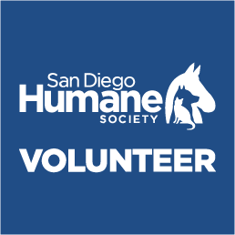 SD Humane Winter 2019 Volunteer Gear shirt design - zoomed