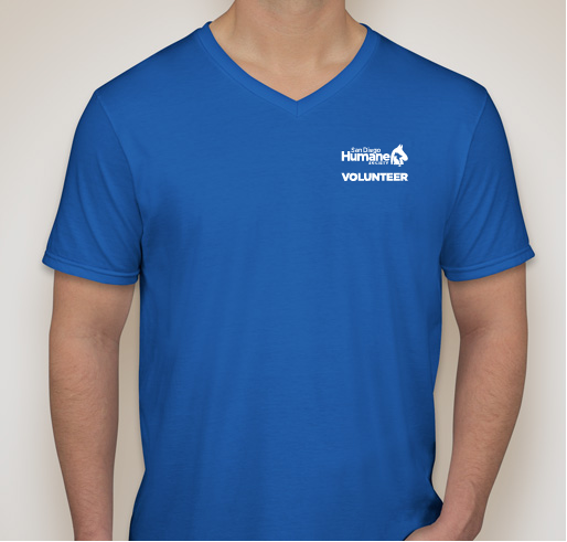 SD Humane Winter 2019 Volunteer Gear Fundraiser - unisex shirt design - front