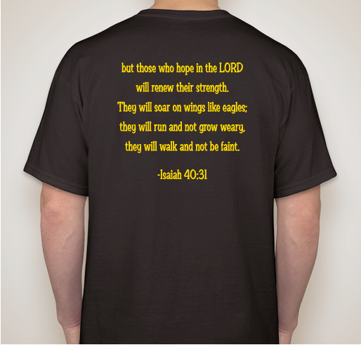 Team Jayro Fundraiser - unisex shirt design - back