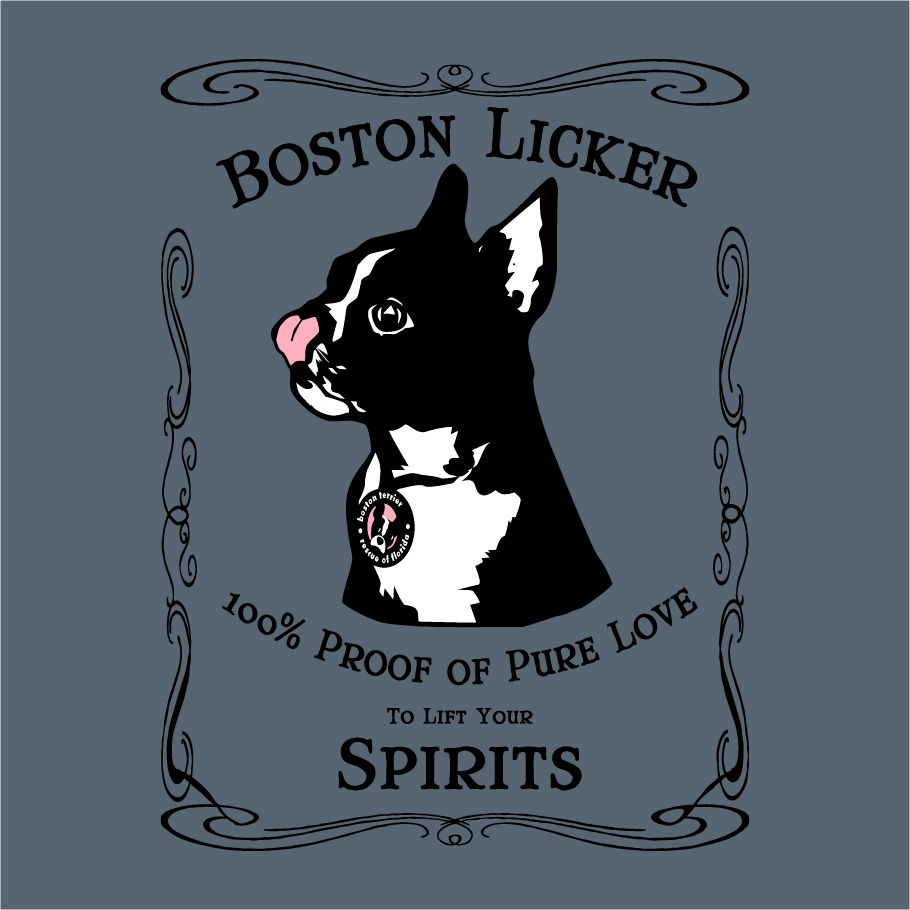 Boston Licker T-shirt Fundraising Campaign shirt design - zoomed