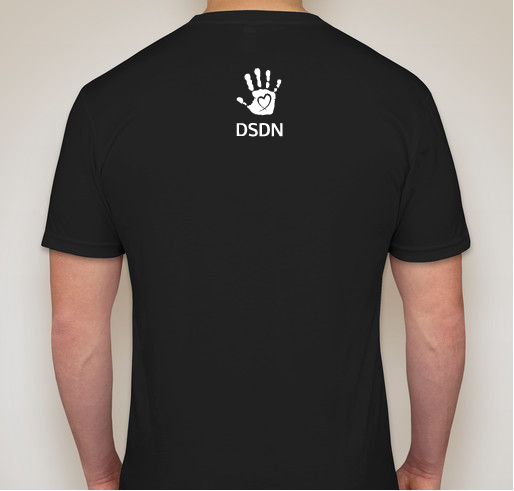 DSDN Rockin' Dad Fundraiser - unisex shirt design - back
