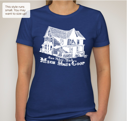 Mich Haus T-shirts! Fundraiser - unisex shirt design - front