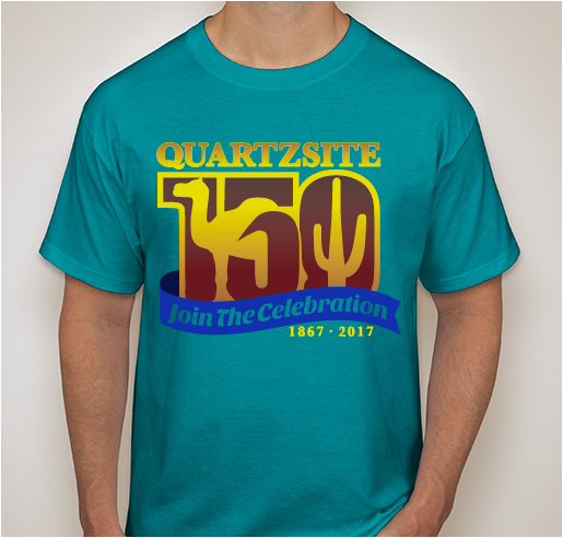 Quartzsite 150 Fundraiser - unisex shirt design - front