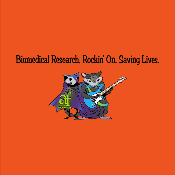 Biomedical Research. Rockin' On. Saving Lives. shirt design - zoomed