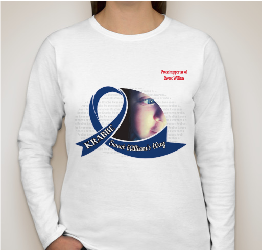 Sweet William's Way Fundraiser - unisex shirt design - front