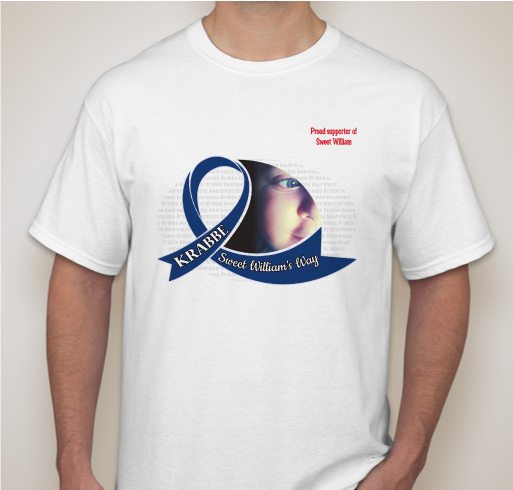 Sweet William's Way Fundraiser - unisex shirt design - front