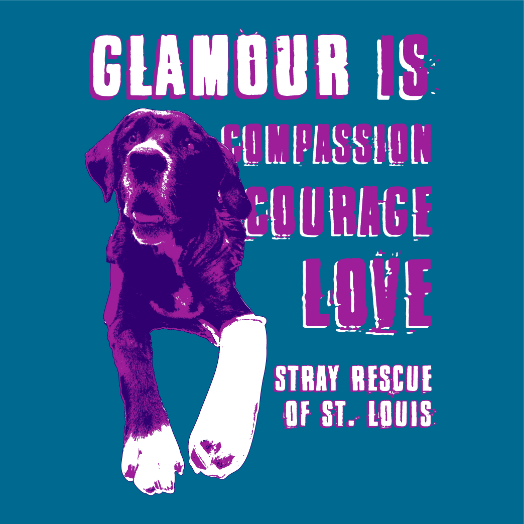 One of the worst abuse cases in 20 years- Meet Glamour a dog who needs us all shirt design - zoomed