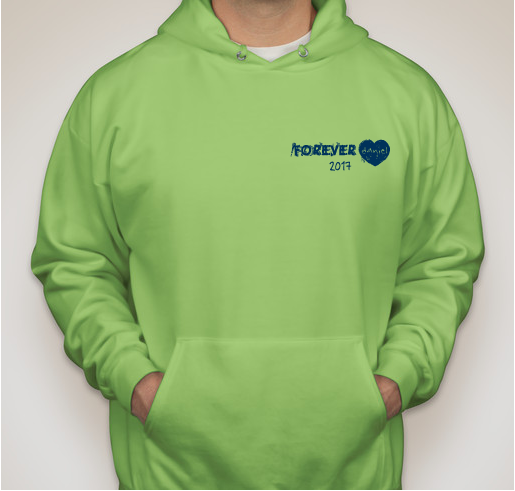 Team Forever Daniel 2017 Fundraiser - unisex shirt design - front