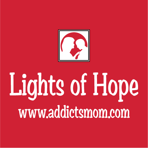 Lights of Hope shirt design - zoomed