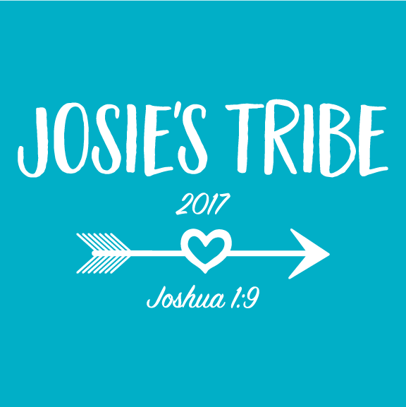 Josie's Tribe shirt design - zoomed