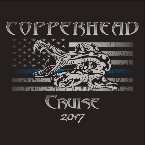 Copperhead Cruise 2017 shirt design - zoomed