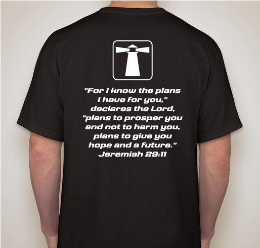 Lighthouse PCA Uniform Shirts Fundraiser - unisex shirt design - back