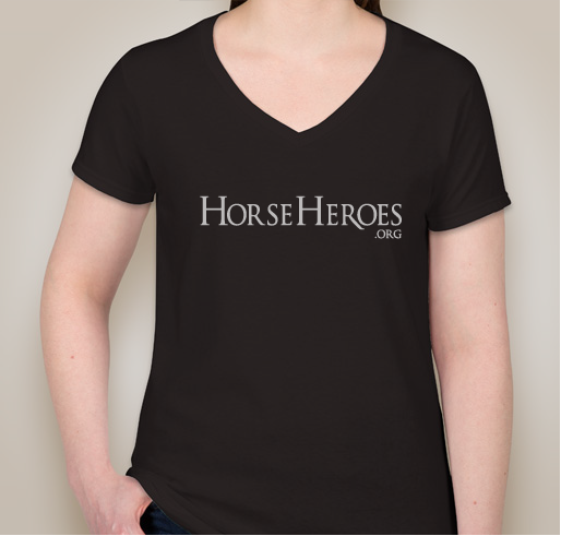 Horse Heroes 2 Fundraiser - unisex shirt design - front