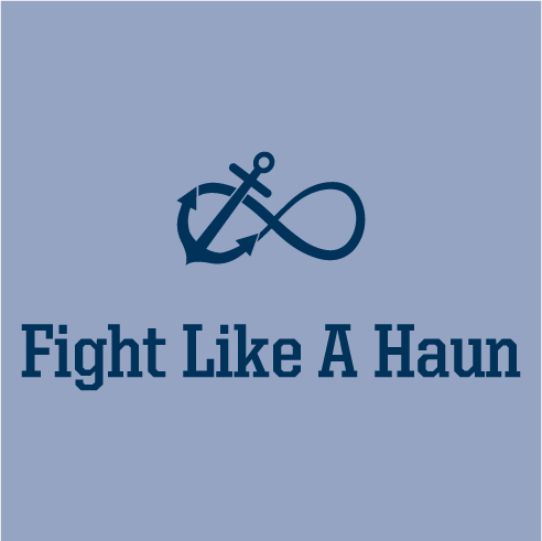 Fight Like A Haun Blanket shirt design - zoomed