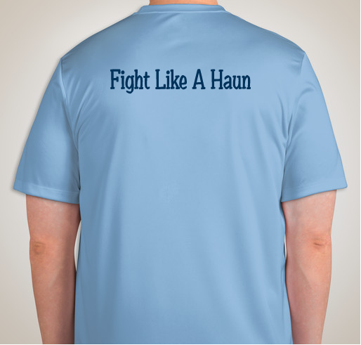 Team Brynn - running shirt Fundraiser - unisex shirt design - back