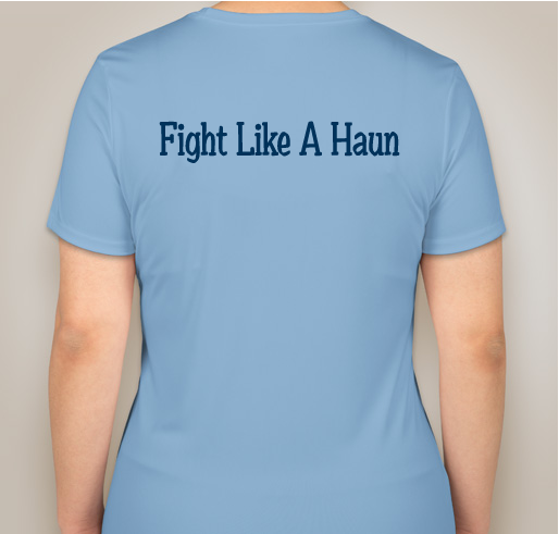 Team Brynn - running shirt Fundraiser - unisex shirt design - back