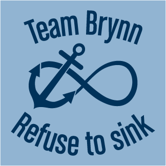 Team Brynn - running shirt shirt design - zoomed