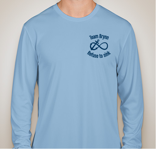 Team Brynn - running shirt Fundraiser - unisex shirt design - front