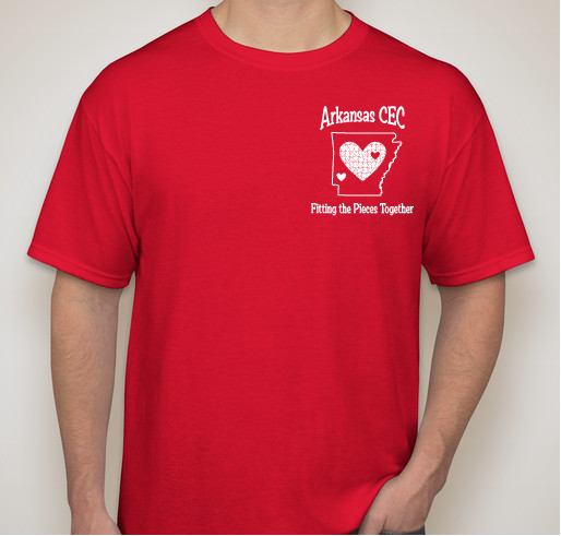 Arkansas CEC 2017 Conference Tee Fundraiser - unisex shirt design - front