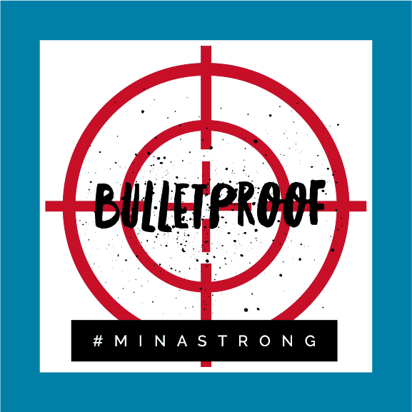 Bulletproof: Mina's Fight Club shirt design - zoomed