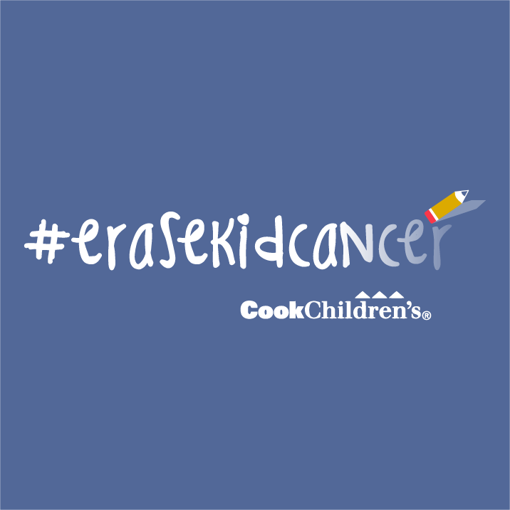 #erasekidcancer shirt design - zoomed