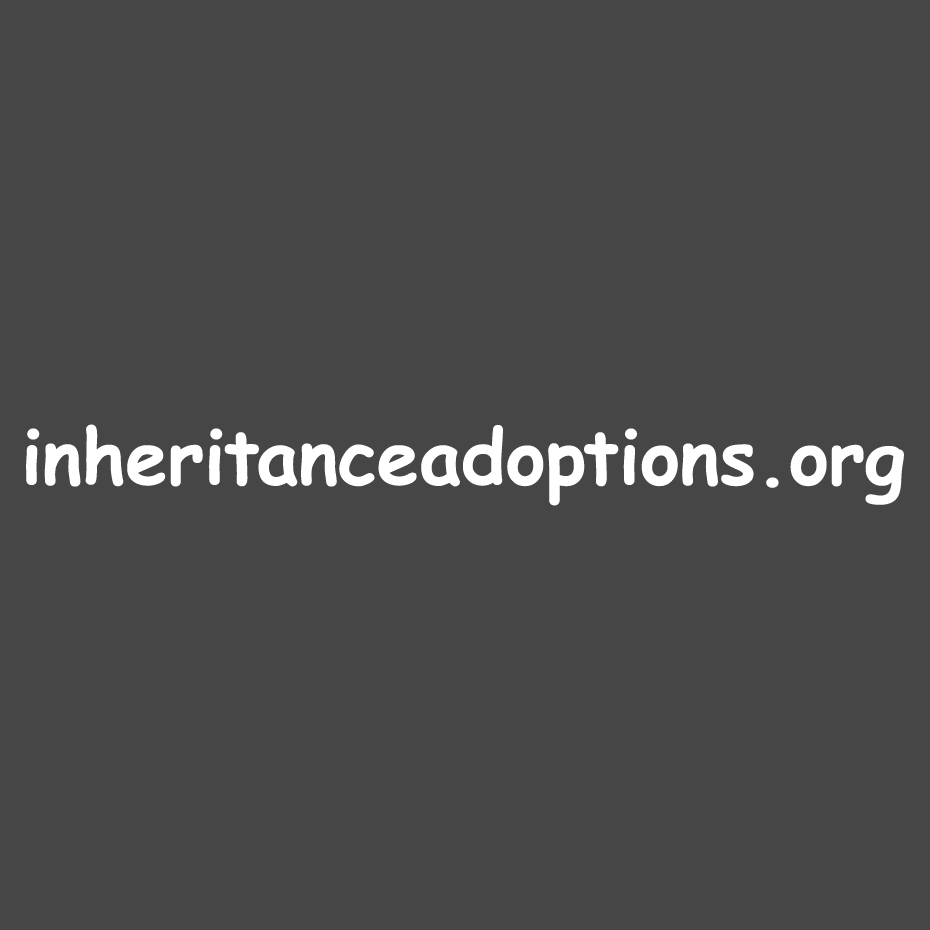 Support Inheritance Adoptions and promote open adoption. shirt design - zoomed