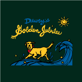 Dewey's Golden Jubilee Fall__2017 shirt design - zoomed