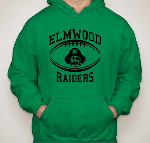 Elmwood Middle School Football Fundraiser - unisex shirt design - front