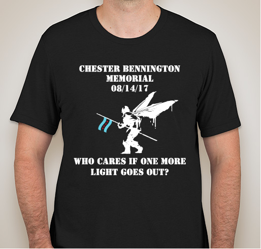 Chicago Memorial For Chester Bennington Fundraiser - unisex shirt design - front