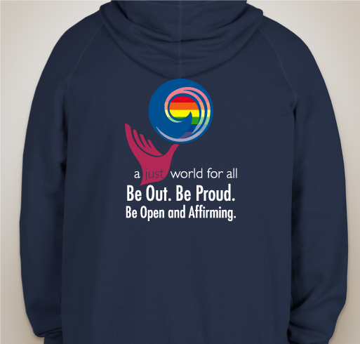 Open and Affirming Coalition UCC Fundraiser - unisex shirt design - back