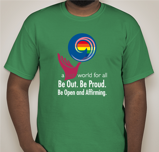 Open and Affirming Coalition UCC Fundraiser - unisex shirt design - front