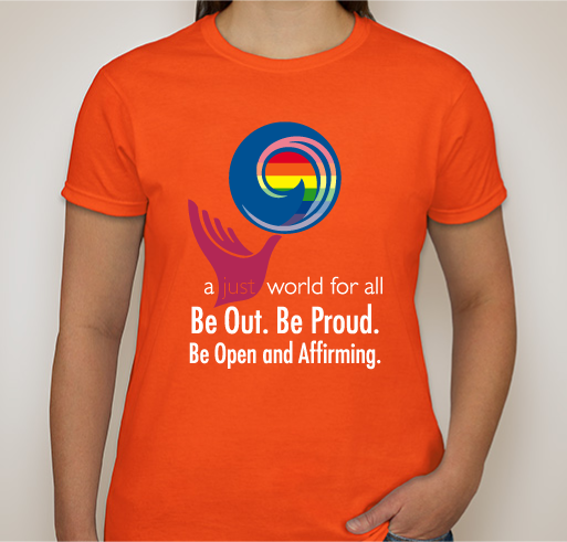 Open and Affirming Coalition UCC Fundraiser - unisex shirt design - front