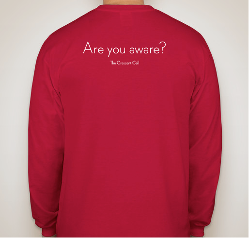 Sickle Cell Warrior Fundraiser - unisex shirt design - back