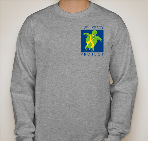 Live Like Soy Shirts! (Printing on both sides) Fundraiser - unisex shirt design - front