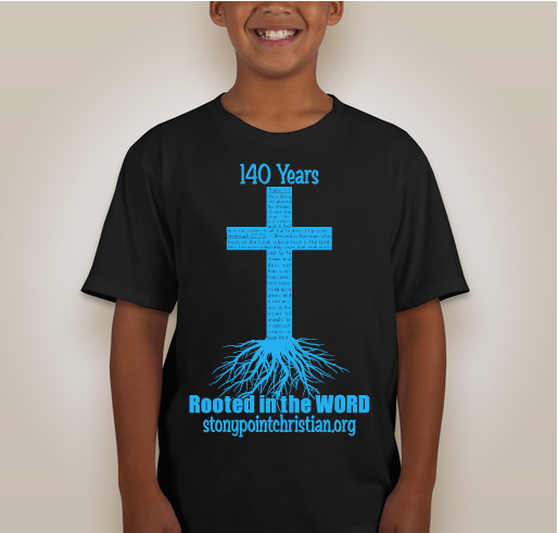 SPCC: 140 Years Rooted In The WORD Fundraiser - unisex shirt design - back
