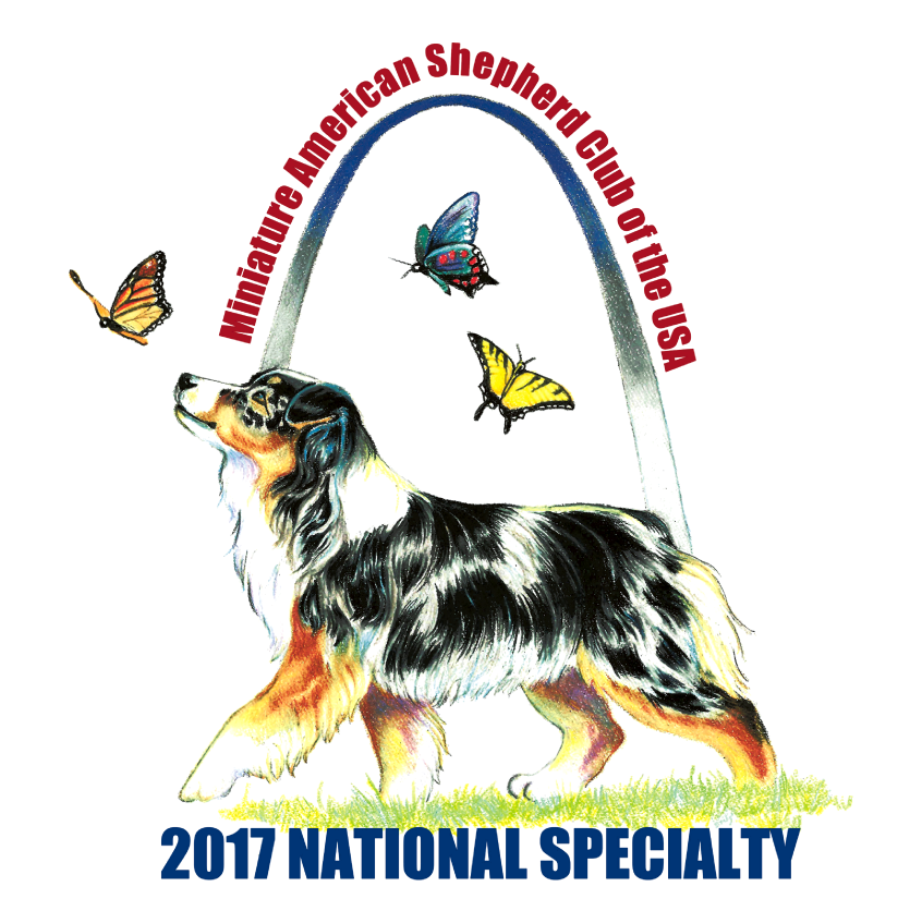 2017 Miniature American Shepherd National Specialty Tshirt shirt design - zoomed