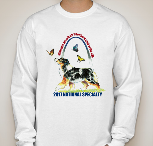 2017 Miniature American Shepherd National Specialty Tshirt Fundraiser - unisex shirt design - front