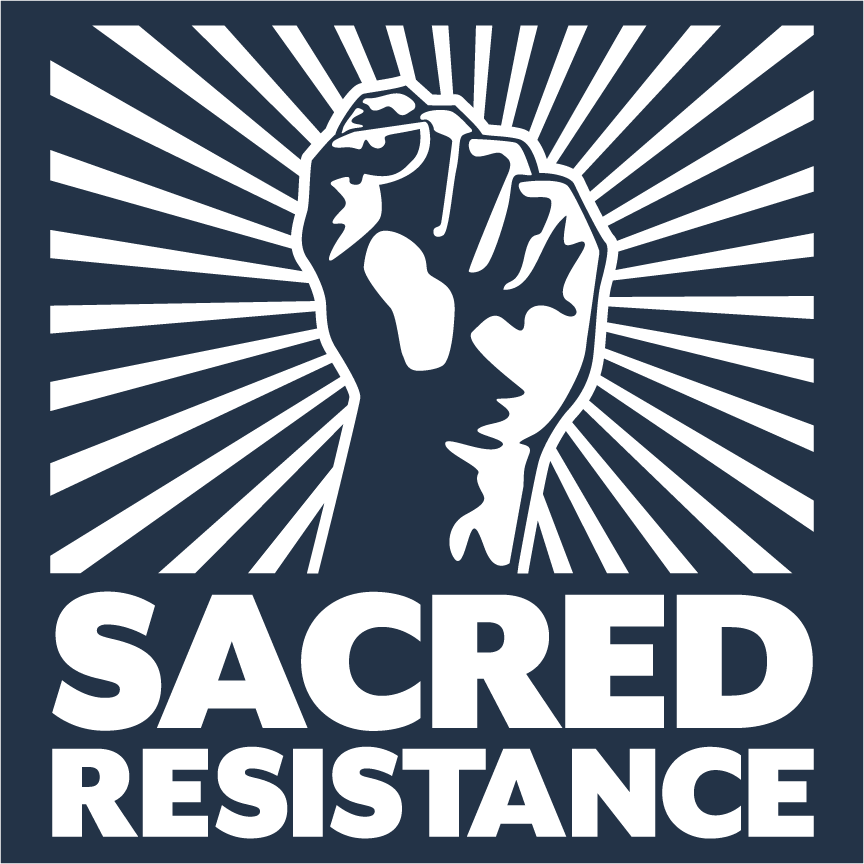 Los Angeles Sacred Resistance shirt design - zoomed