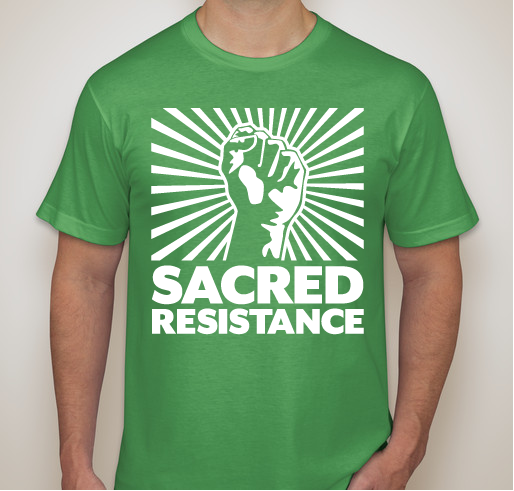 Los Angeles Sacred Resistance Fundraiser - unisex shirt design - front