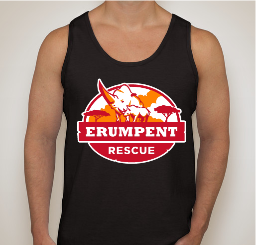 The Fantastic Beasts Foundation presents the Erumpent Rescue campaign tee! Fundraiser - unisex shirt design - front