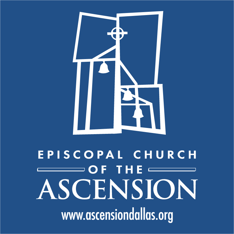 Episcopal Church of the Ascension, Dallas, TX shirt design - zoomed