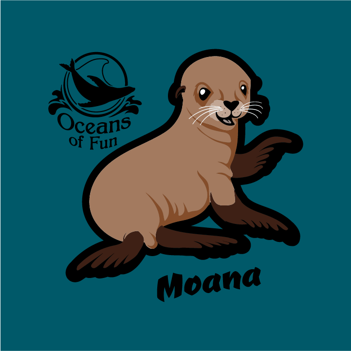 Moana's Second Chance shirt design - zoomed