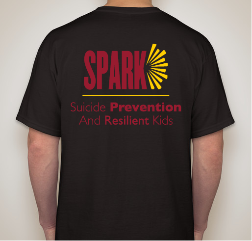 2017 RIMSD41 SPARK Fundraiser - unisex shirt design - back
