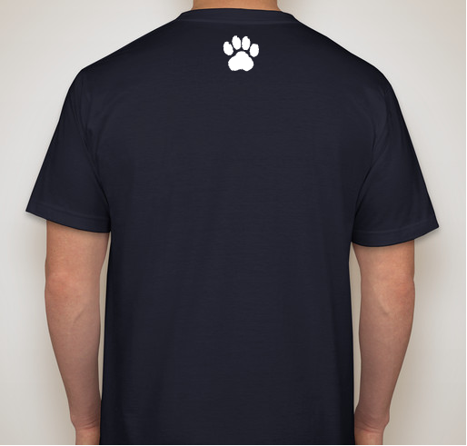 MEH Navy Short Sleeve Shirt Fundraiser - unisex shirt design - back