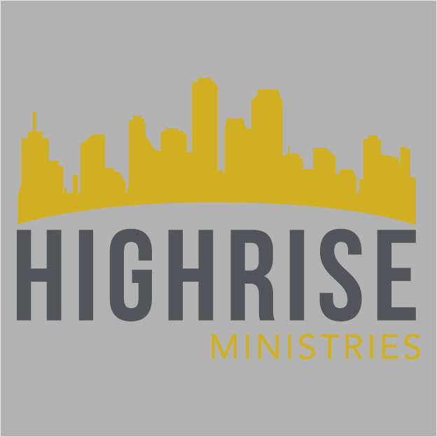 HighRise Ministries Foundation Fundraiser shirt design - zoomed