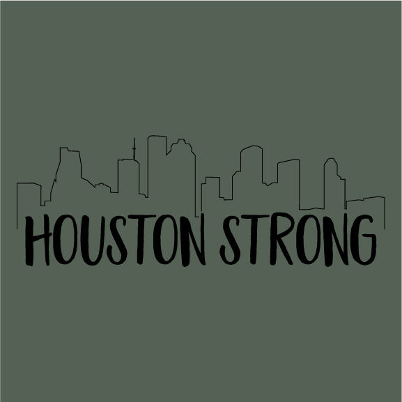 Houston Strong shirt design - zoomed