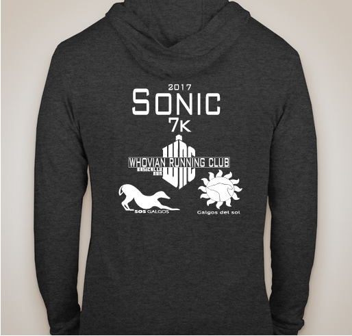 The Sonic 7K! Fundraiser - unisex shirt design - back