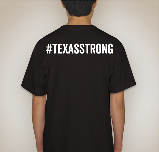 #TEXASSTRONG Harvey Relief Tee shirt design - zoomed