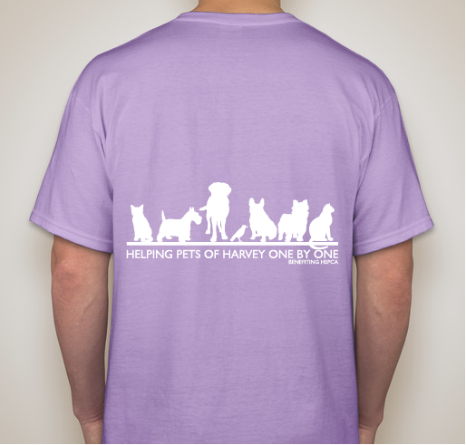 Harvey Pets Fundraiser - unisex shirt design - back