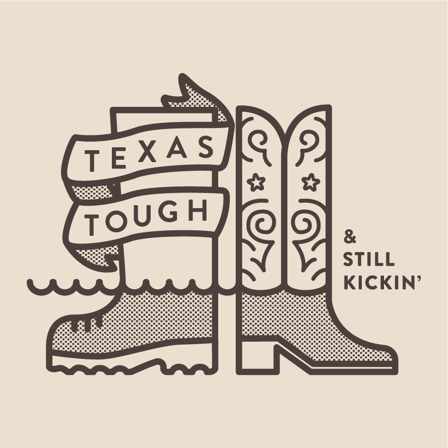 Texas Tough & Still Kickin' shirt design - zoomed